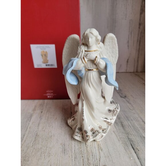 Lenox NEW angel of Hope first blessing nativity Xmas figure religious - Picture 1 of 9